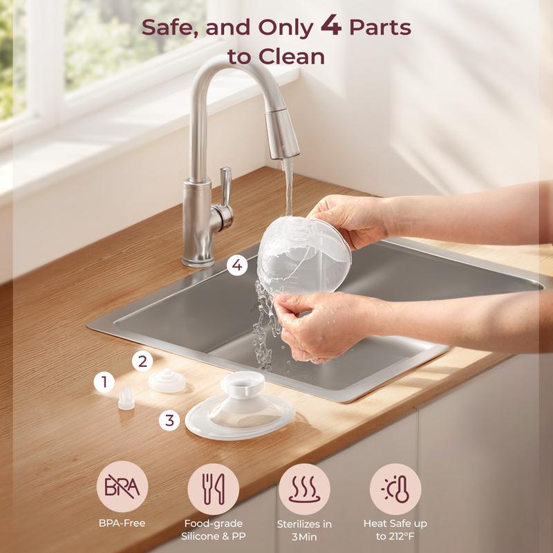 MilkHaven™ Wearable Breast Pump